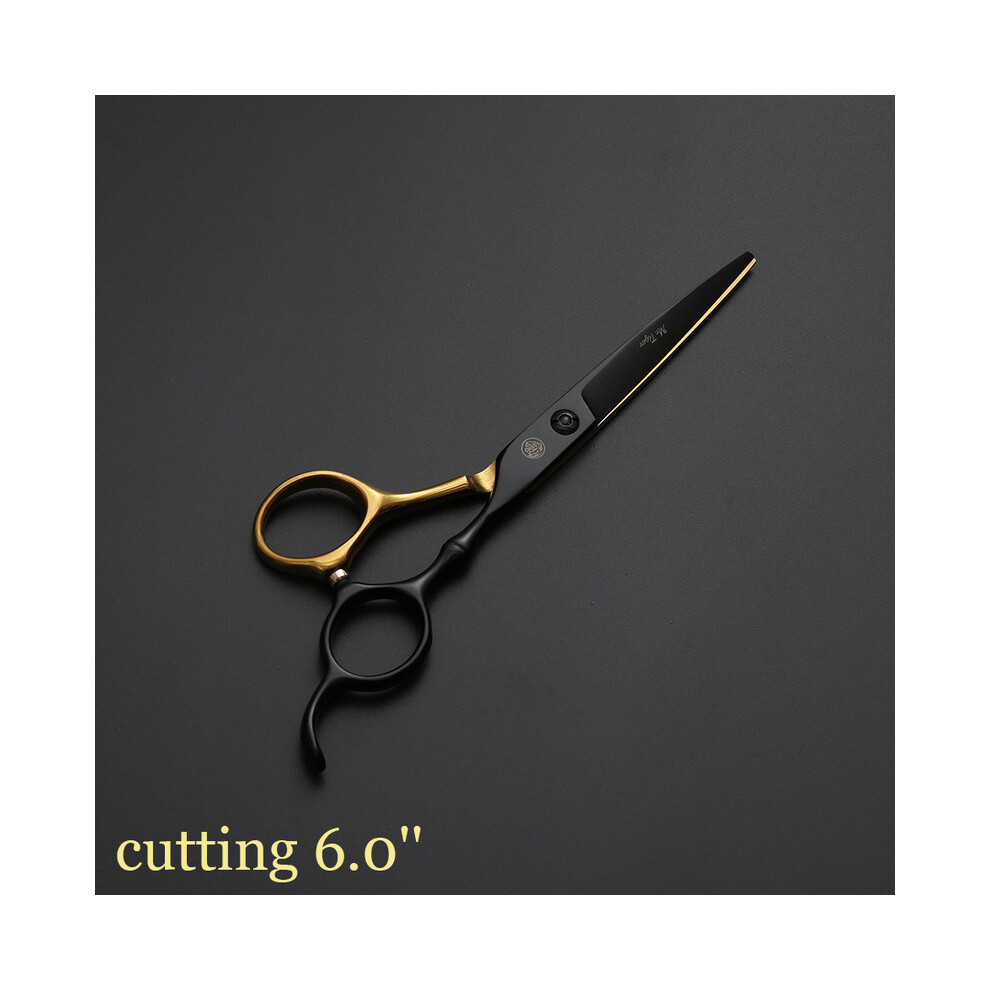(6.0 cut HJZJ)Sharp Blade Professional Hair Scissors 5.5 6.0 Salon Hair Cutting Scissors Barber Scissors
