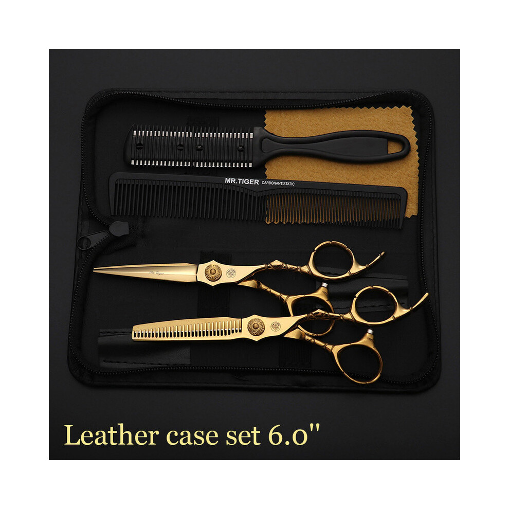(6.0 JSGLSB TZ L)Sharp Blade Professional Hair Scissors 5.5 6.0 Salon Hair Cutting Scissors Barber Scissors