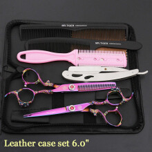 (6.0 FSDL QT)Sharp Blade Professional Hair Scissors 5.5 6.0 Salon Hair Cutting Scissors Barber Scissors