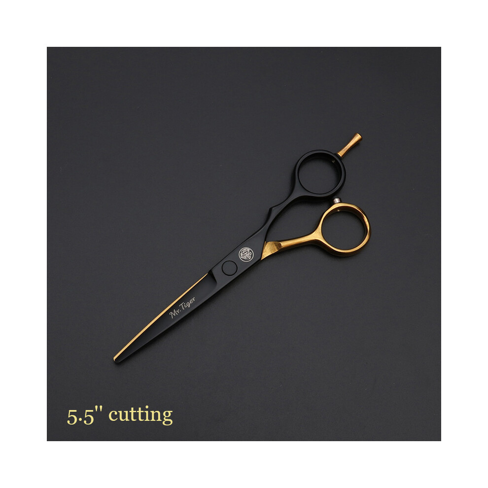 (5.5 cut HJSX)Sharp Blade Professional Hair Scissors 5.5 6.0 Salon Hair Cutting Scissors Barber Scissors
