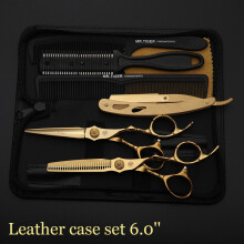 (6.0 JSGLSB QT) Professionelle Haarschere mit scharfer Klinge 5.5 6.0 Salon-Haarschneideschere Friseurschere