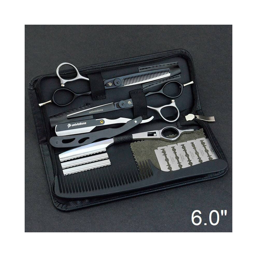 (6025B60-Kit 2 Shavers)5.5/6.0" Sale Japanese Hair Scissors Professional Scissors Cheap Hairdressing