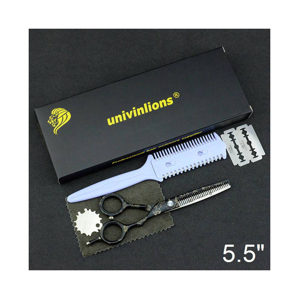 (5503C55-Thinning)5.5/6.0" Sale Japanese Hair Scissors Professional Scissors Cheap Hairdressing Scissors