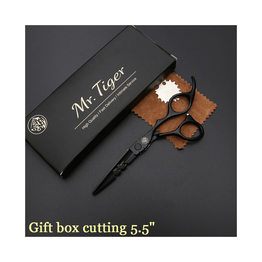 (5.5 cutting box HSKK)Sharp Blade 5.5 6.0 Hair Scissors Professional Barber Scissors Hair Salon Scissors