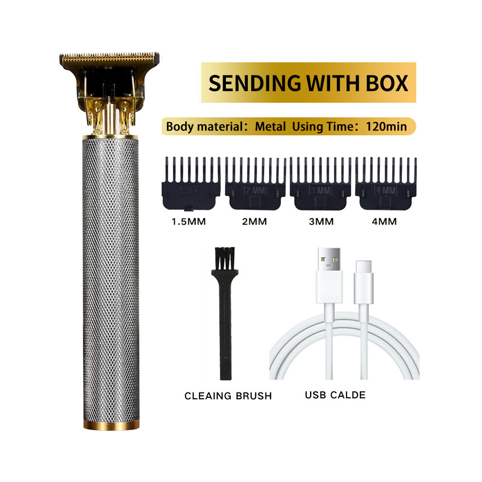 (Metal cutting) Vintage T9 electric hair clipper hair clipper intended for professional use