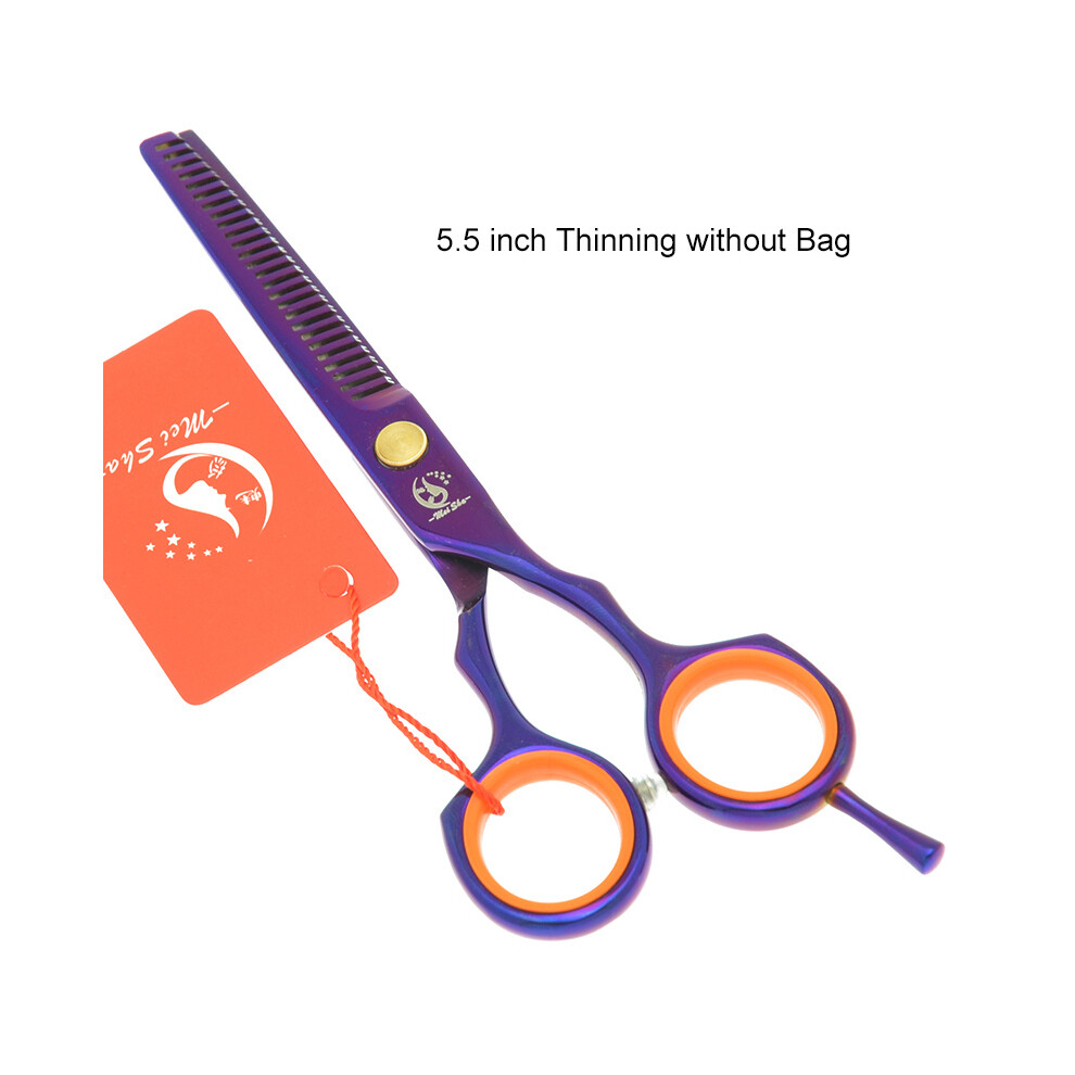 (A0029A-05-55)Meisha 5.5" Hairdressing Scissors Stainless Steel Barber Thinning Scissors Salon