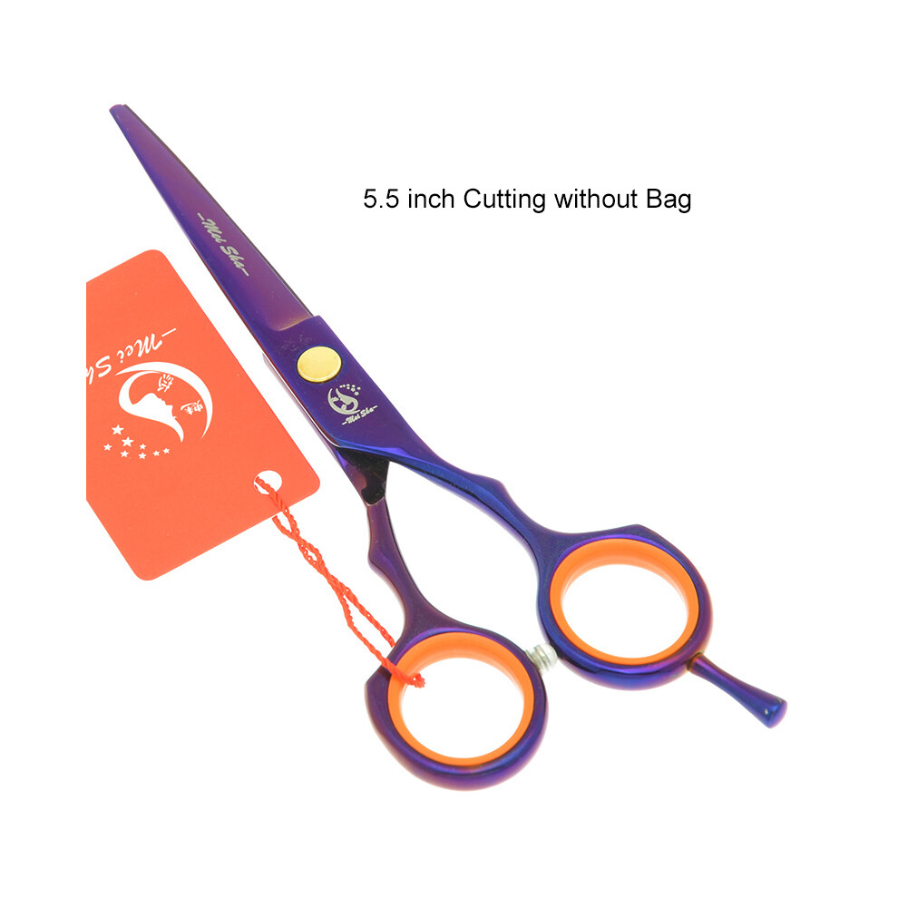 (A0029A-03-55)Meisha 5.5" Hairdressing Scissors Stainless Steel Barber Thinning Scissors Salon
