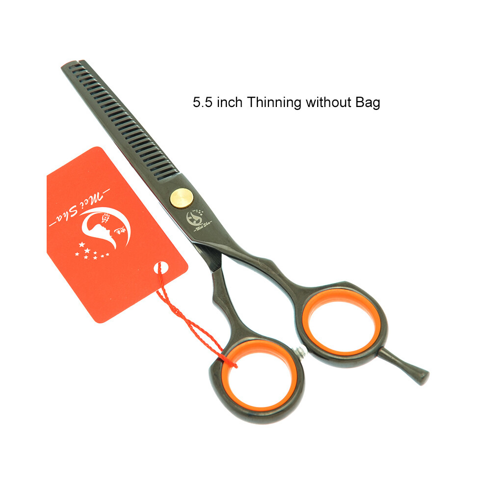 (A0028A-05-55)Meisha 5.5" Hairdressing Scissors Stainless Steel Barber Thinning Scissors Salon