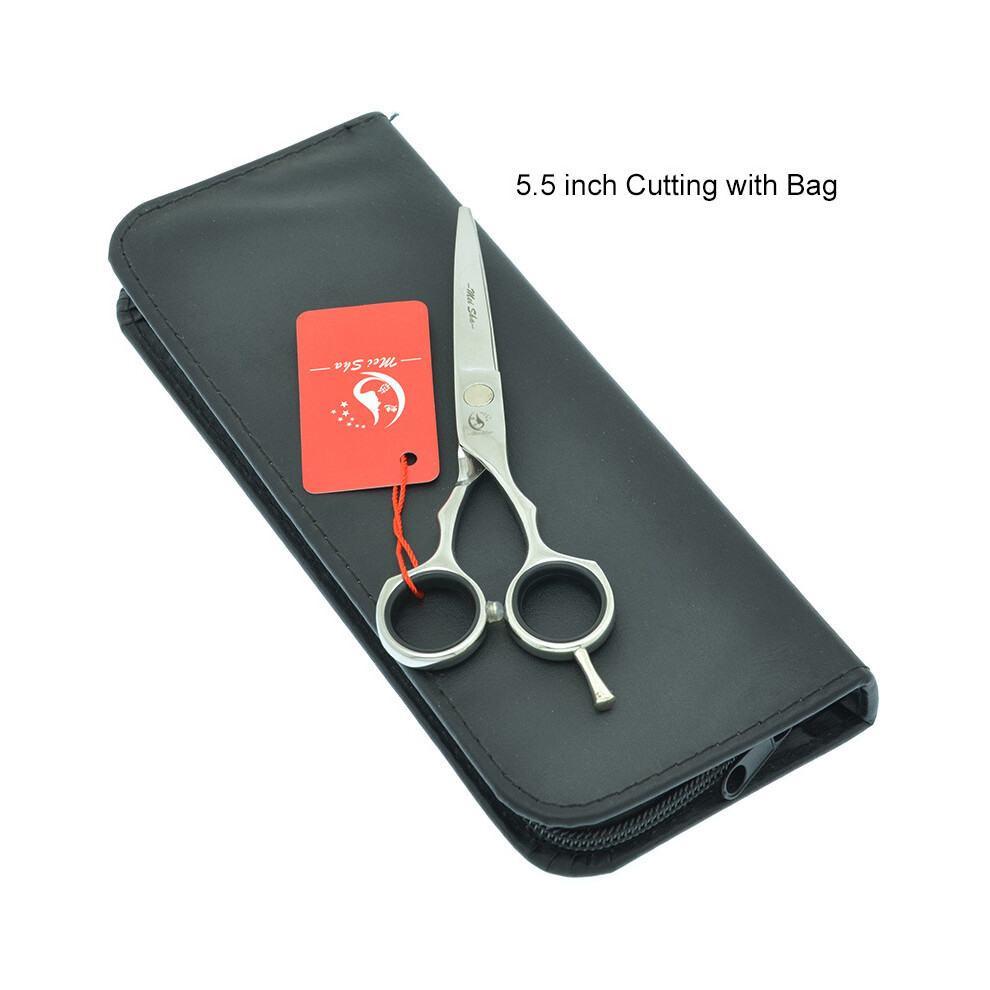 (A0030A-04-55)Meisha 5.5" Hairdressing Scissors Stainless Steel Barber Thinning Scissors Salon