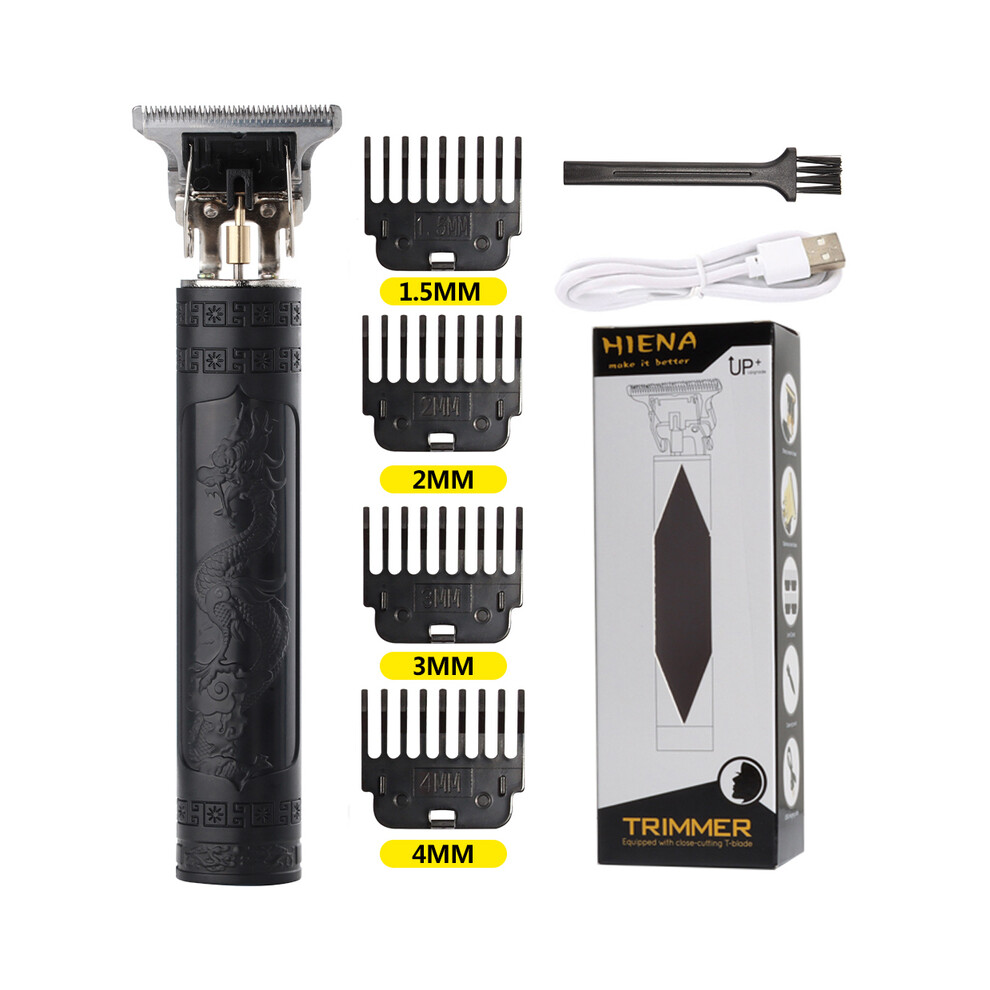 (Dragon)Hair Clipper Hair Clipper Professional Trimmer Men's Barber Electric Shaver T9