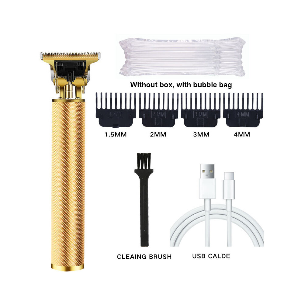 (Oro Senza Scatola) 2022 Nuovo Tagliacapelli Elettrico T9 Tagliacapelli Per Uomo Ricaricabile Tramite
