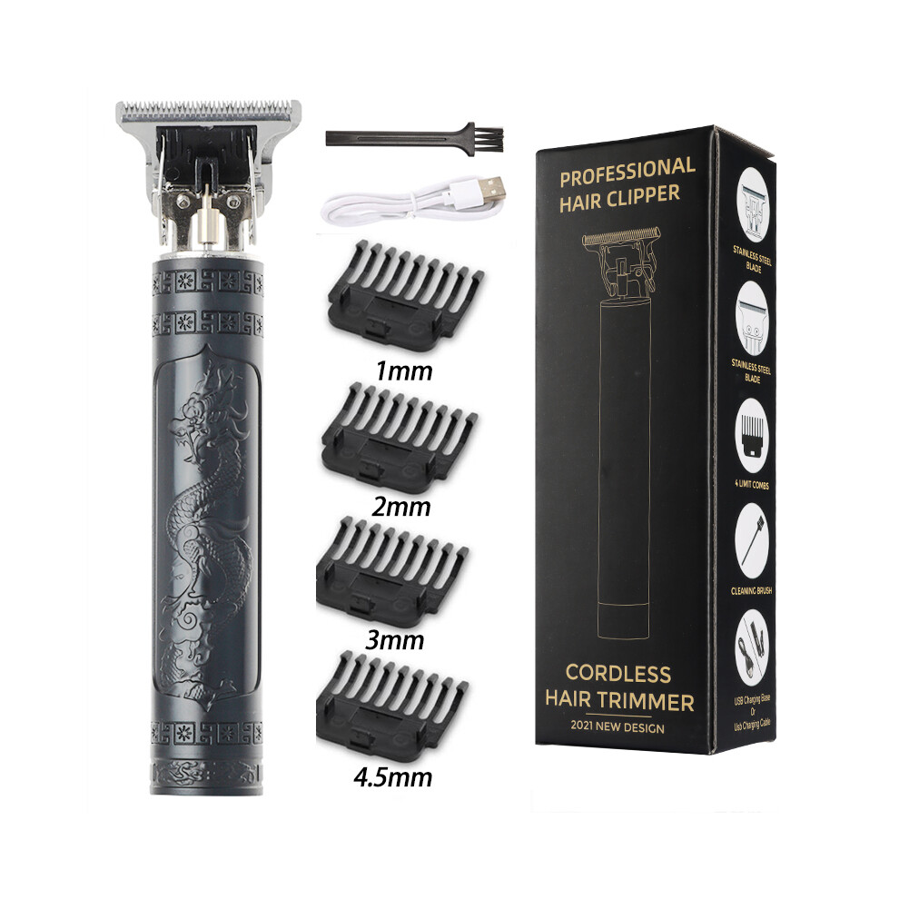 (Dragon)VIP T9 hair clipper professional electric trimmer for man 0mm bald head barber hair clipper