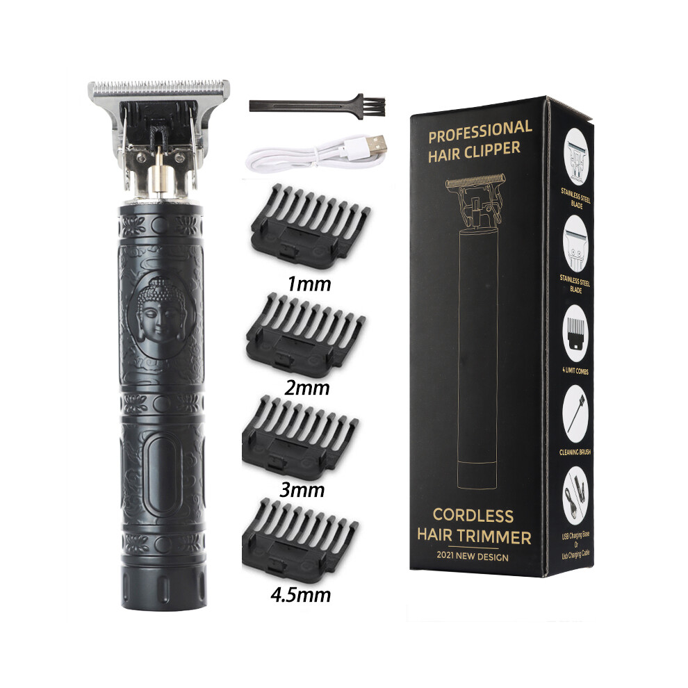 (Buddha)VIP T9 hair clipper professional electric trimmer for man 0mm bald head barber hair clipper