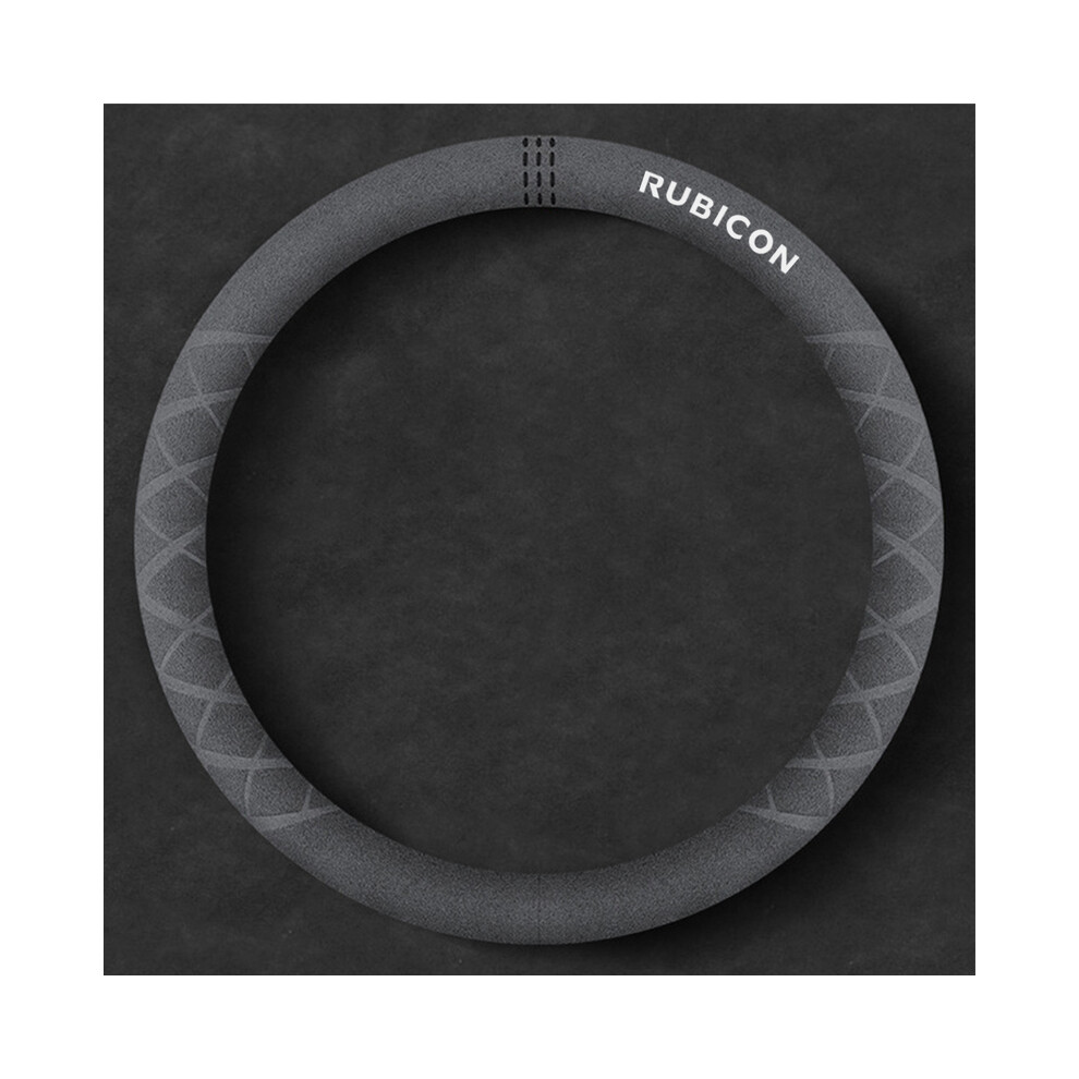 (For Rubicon)Car Steering Wheel Cover Accessories Jeep Renegade Wrangler Cherokee Compass Patriot 9319708144239