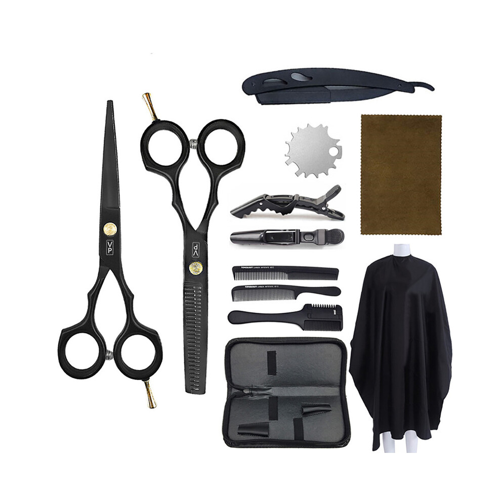 (-suit)6.0" Hair Scissors Professional Hairdressing Scissors Barber Scissors Thinning Scissors Hair