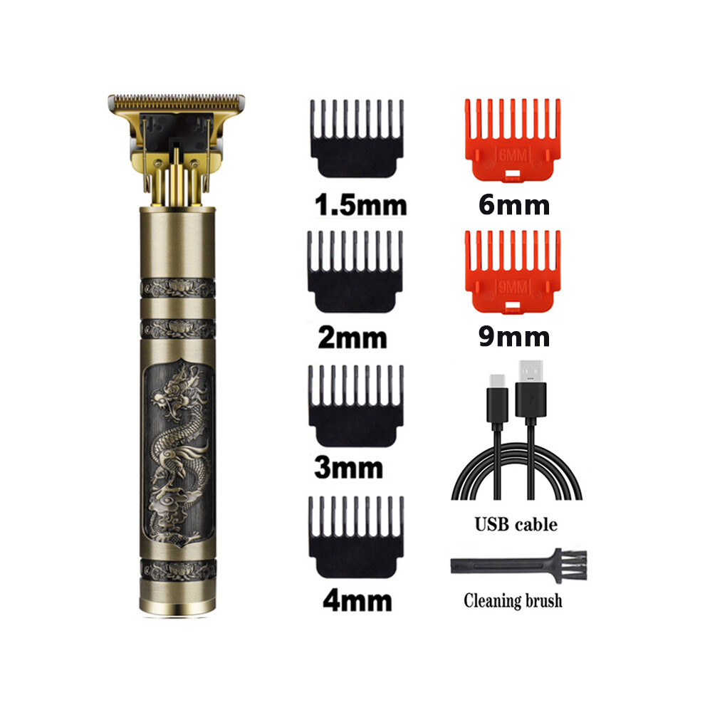 (KM-1990)Professional Barber Hair Clipper Rechargeable Electric Trimming Machine Beard Trimmer
