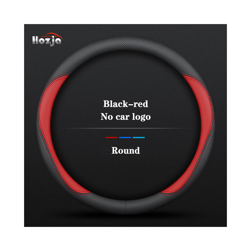 (Aa Round)Leather Car Steering Wheel Cover Fits Toyota Yaris Corolla Avalon Auris Camry Verso Tundra 9319708147193