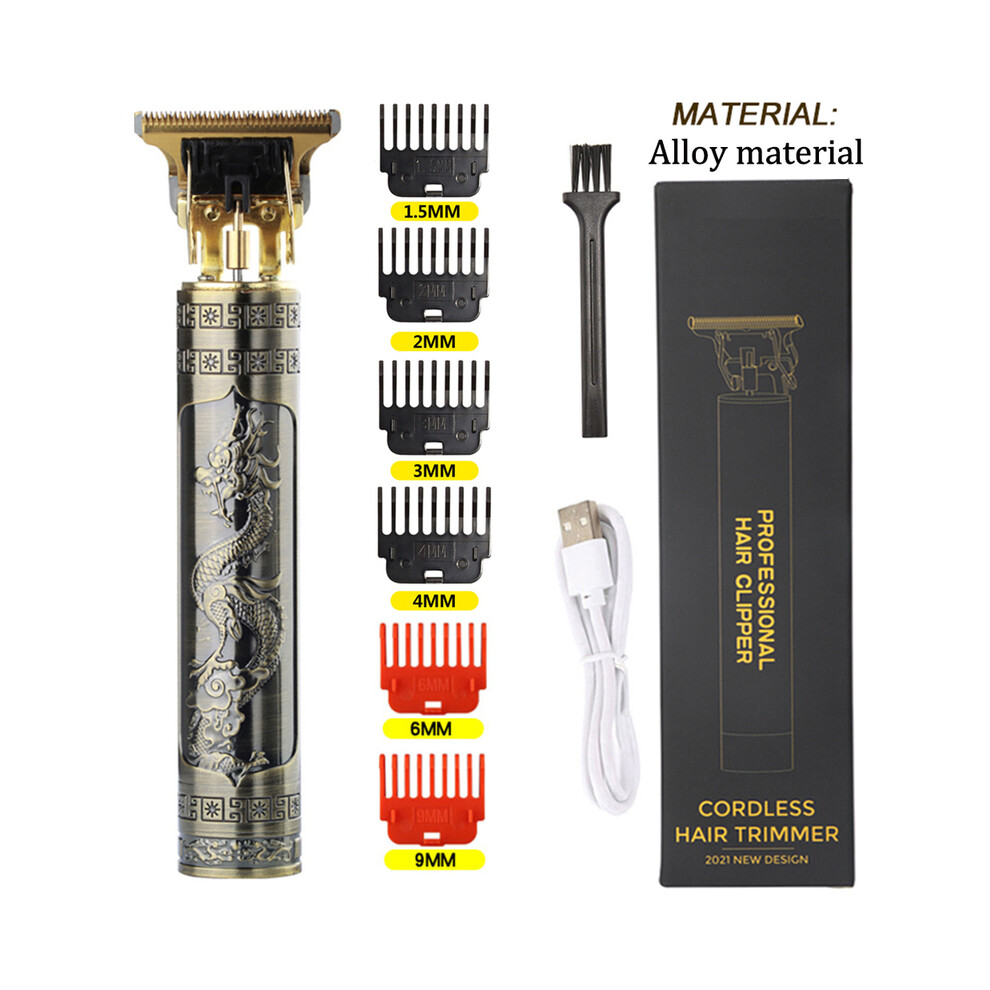 (ABS Upgrade Dragon)2023 Hair Clipper Hair Clippers Rechargeable Shaver Beard Trimmer