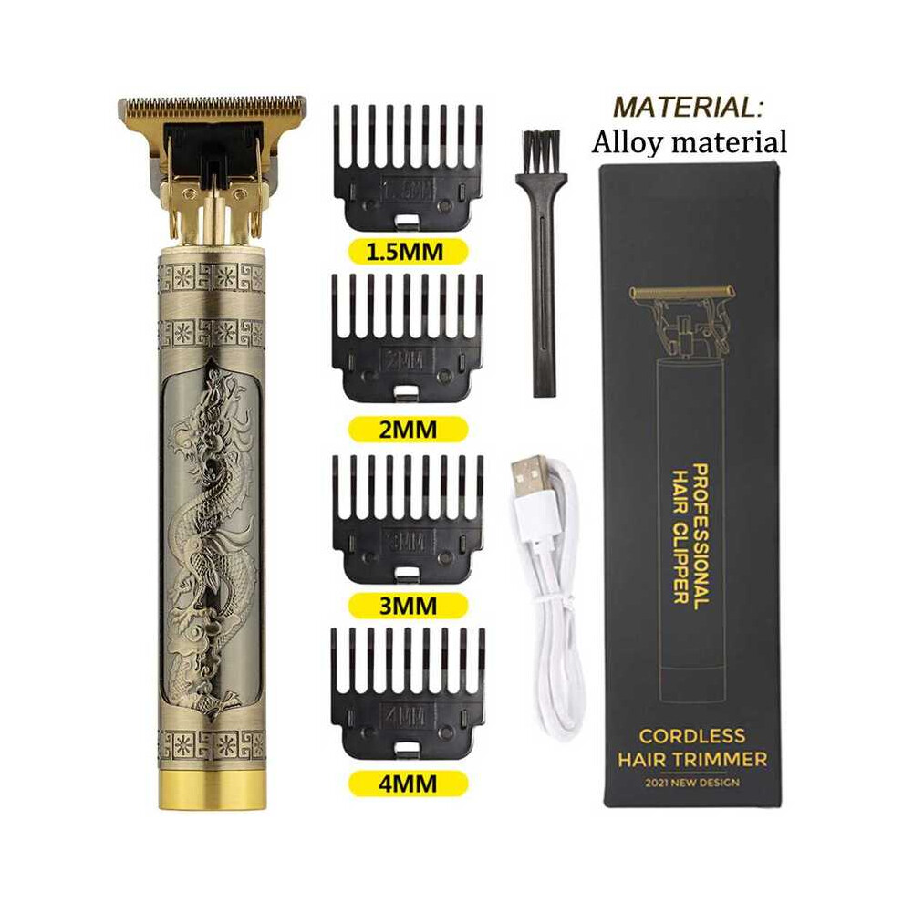 (Metal Dragon)2023 Hair Clipper Hair Clippers Rechargeable Shaver Beard Trimmer