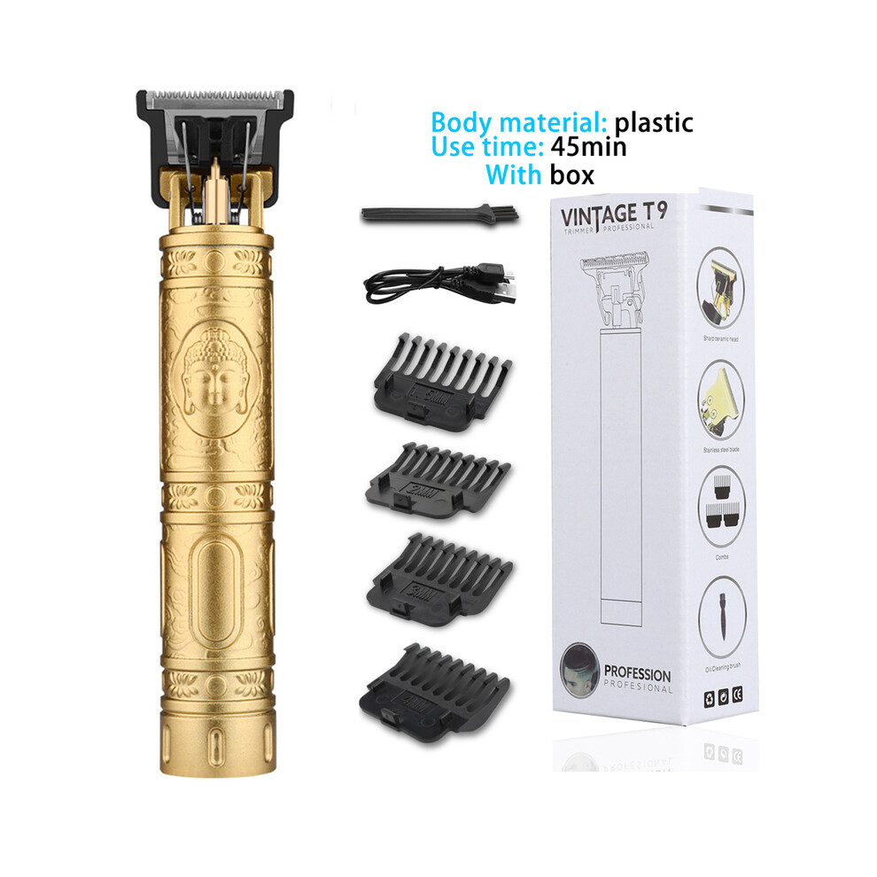 Golden ( Buddha)2023 Hair Clipper Hair Clippers Rechargeable Shaver Beard Trimmer Professional