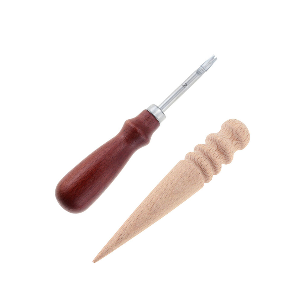 (0.8mm - Grinding Bar)1 Set 0.8/1.0/1.2/1.5mm Leather Edge Beveling Bevel Knife Craft Tool