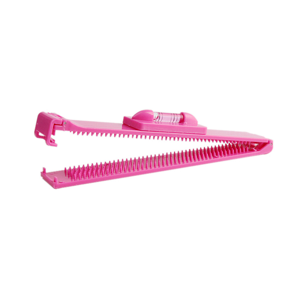 Unisex (A)Diy Women's Hair Clipper Fringe Cut Tool Clipper Comb Guide For Cute Hair Bang Level Ruler