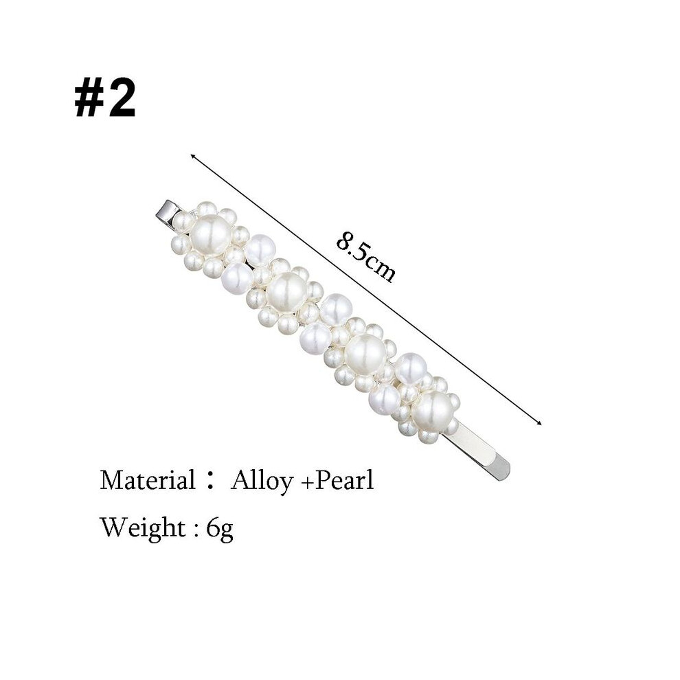 Silver (45353)24 Pcs Professional Makeup Clips Salon Hairdressing Tools Women's Non-Bending Hair Clips Curls