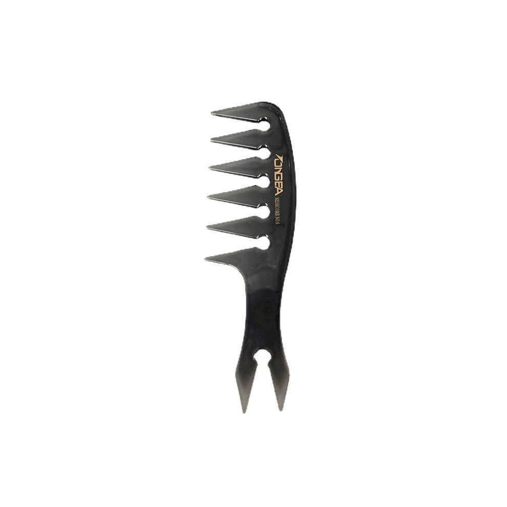 (1pc No. 6)2023 Shaping Hair Brush Oil Comb Retro Oil Head Wide Tooth Comb Men's Beard Comb Barber