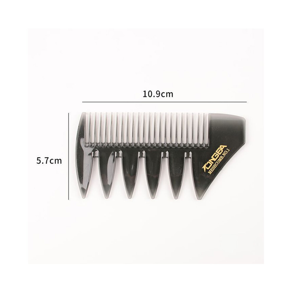 (1 pc NO 1)New Men's Hair Comb Professional Hair Salon Barber Wide Tooth Hair Brush Men's Combs