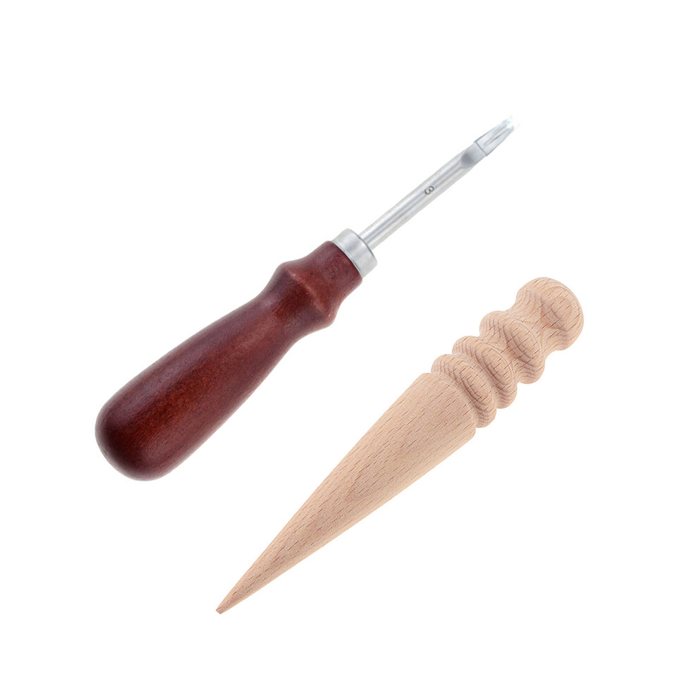(1mm - Grinding rod)1 set 0.8/1.0/1.2/1.5 mm Leather edge beveling Bevel knife Craft tool for wood