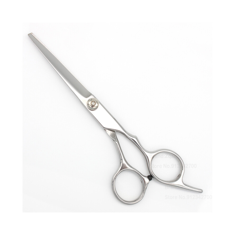 Silver ( Cut) 6 Inch Stainless Steel Hairdressing Scissors For A Professional Cut
