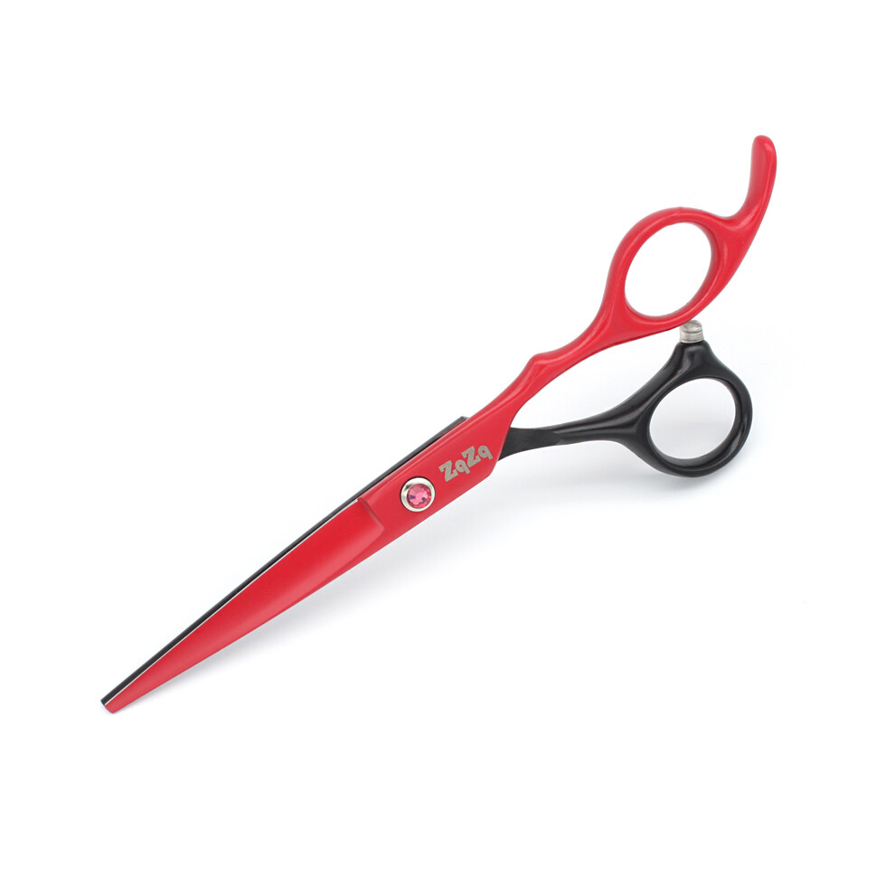 (5)6 Inch Stainless Steel Combing Scissors Cutting For Professional Barber Razor