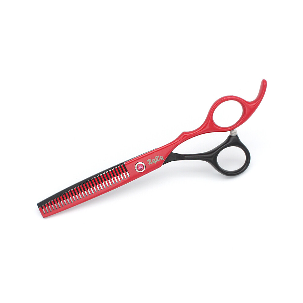 (6)6 Inch Stainless Steel Combing Scissors Cutting For Professional Barber Razor