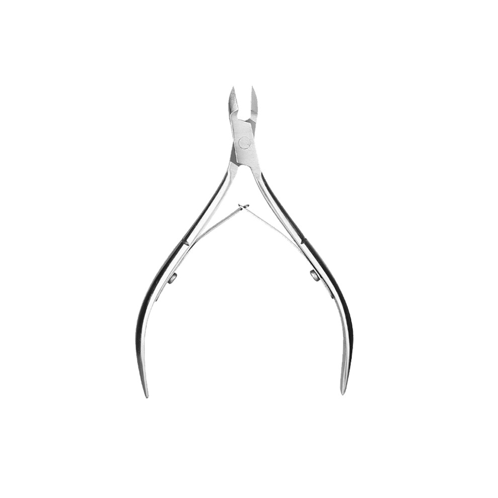 (Model 15)Stainless Steel Nail Cuticle Scissors with Rainbow Tweezers Cutter
