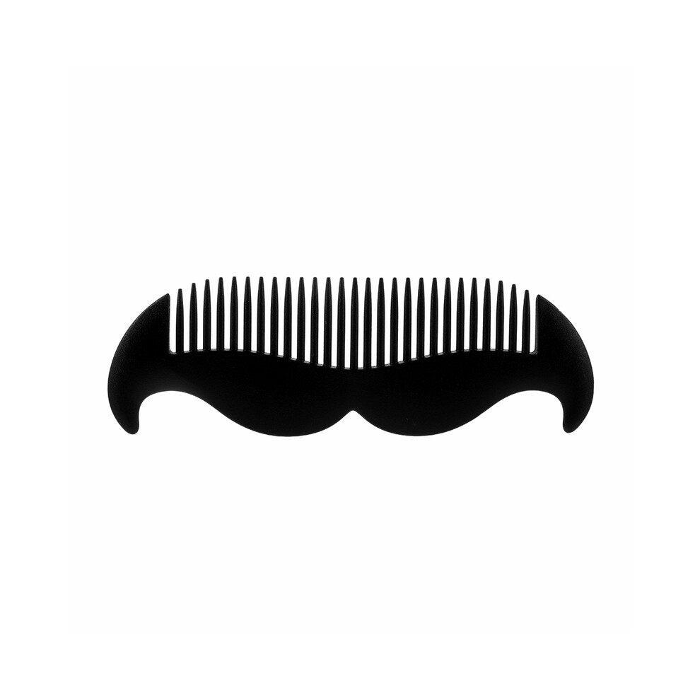(Ivory)2022 Hot Wide Teeth Hairbrush Fork Comb Men's Beard Combing Brush Barber Styling Tool