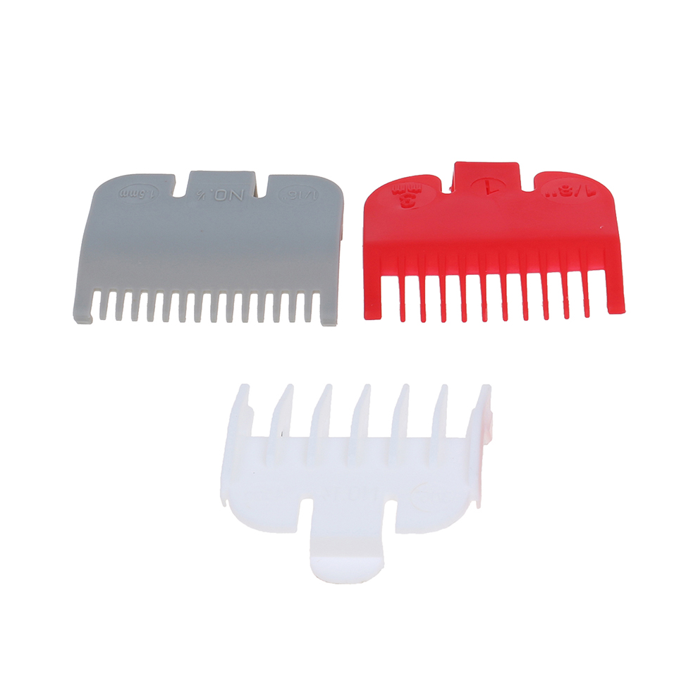 (1.5mm 3mm 4.5mm)3pcs/set Professional Hair Clipper Guards Thin Cutting Guide Combs Hair Clipper Guards