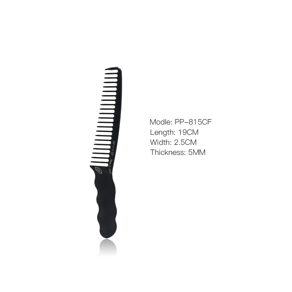 (PP-815) Hair salon Carbon comb Haircut Comb Tail comb Professional barber accessories Salon