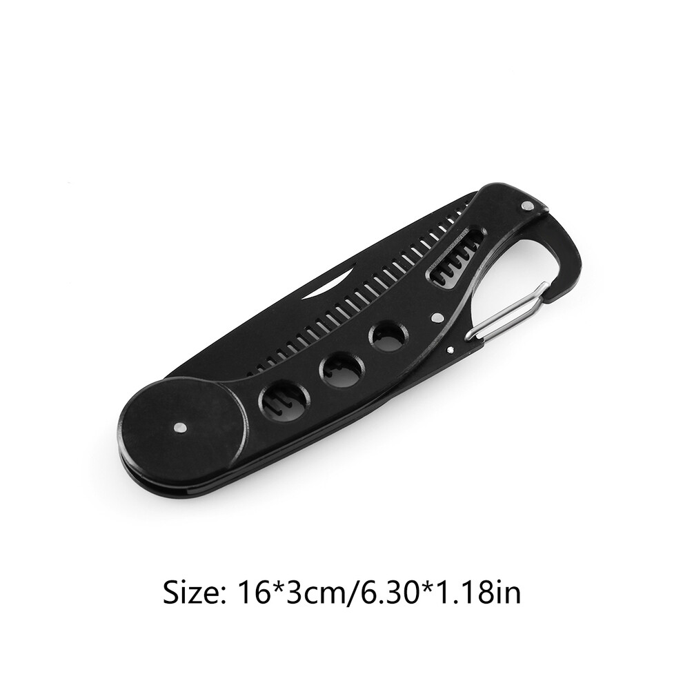 (1)1pc Men's Beard Styling Comb Stainless Steel Folding Comb Anti-Static Mustache Comb
