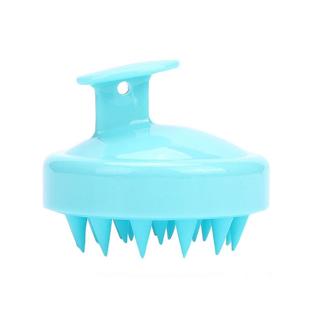 (Blue Shampoo comb) Women's hair comb scalp massage comb bristles & nylon hair brush wet,