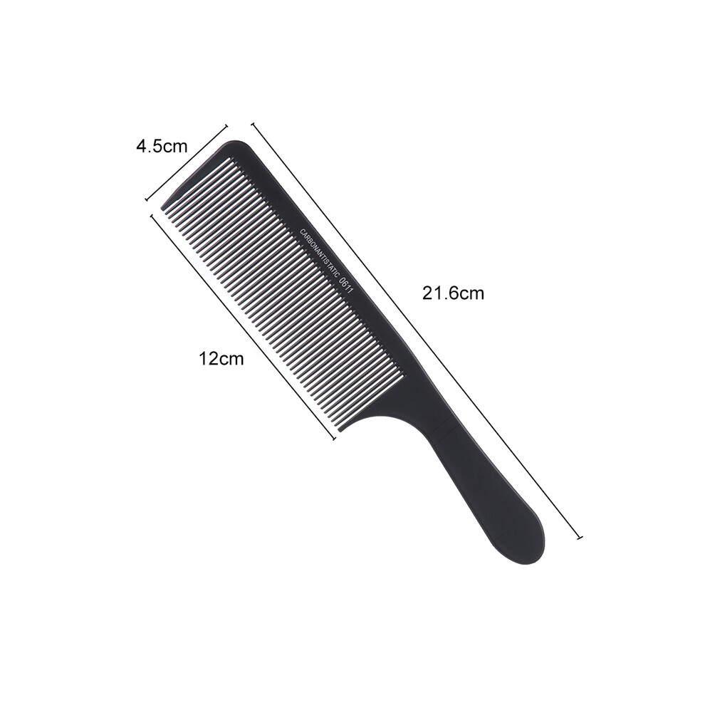 Black/White/Green (2)1Pc Professional Hair Combs Barber Hairdressing Hair Cutting Brush Antistatic Tangle Pro Salon