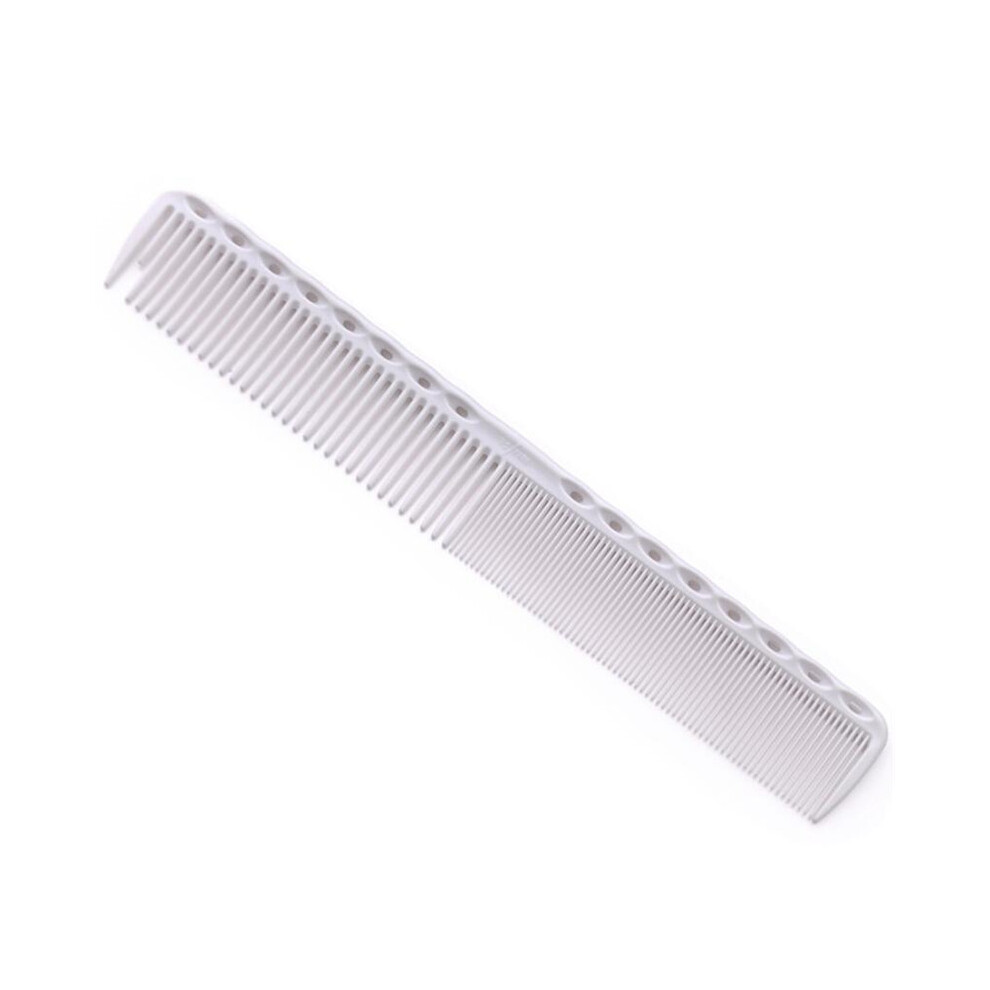 (White)Professional Hair Combs Barber Hair Salon Hair Cutting Brush Anti Static Tangle Pro