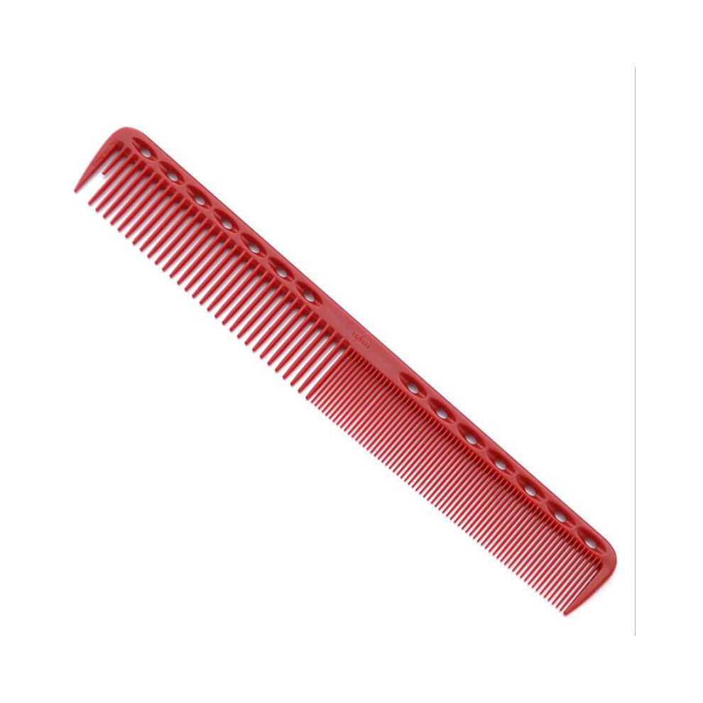 Red (Red) 6 Colors Professional Hair Combs Barber Hair Salon Hair Cutting Brush Anti Static Tangle