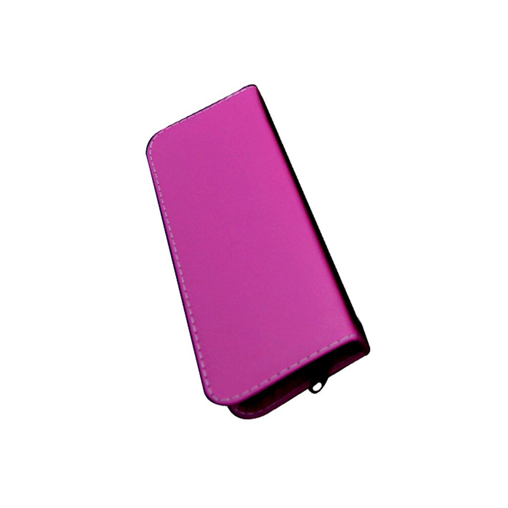 (Pink) PU Leather Scissors Case Hair Scissors Protective Case Hairdresser Accessories Styling Tools-image-OPC-PH7Y5XW-NEW