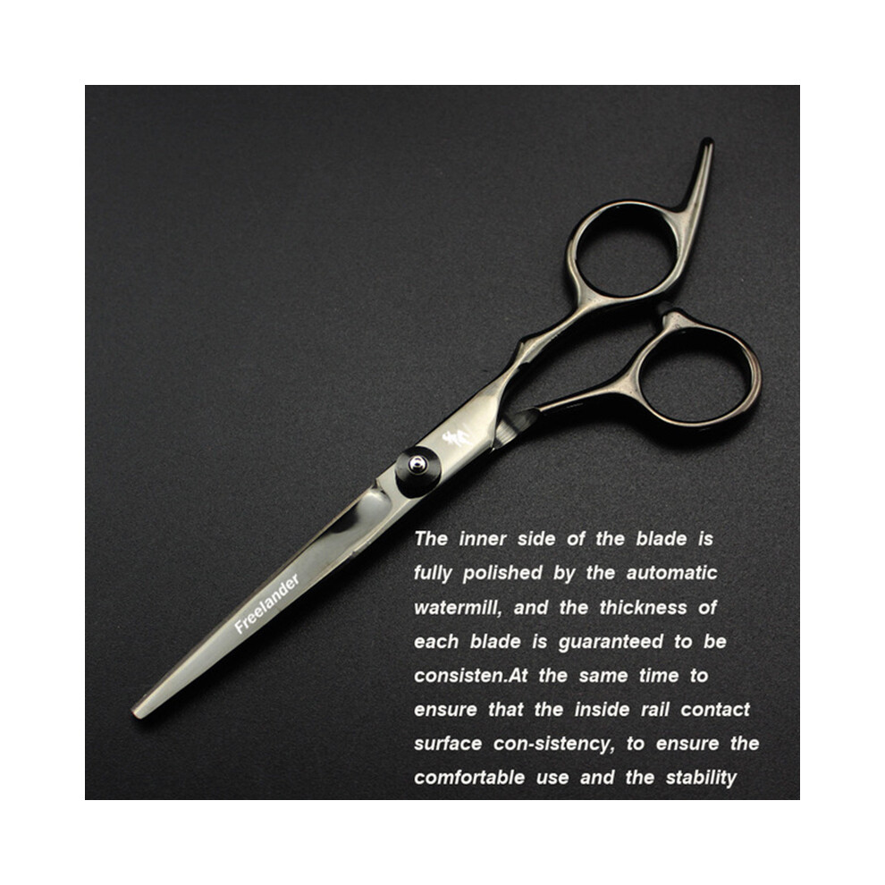 Black ( Cut) 6 Inch Hair Scissors Hair Thinning Cutting Shears Barber Scissors Hair Clippers Professional