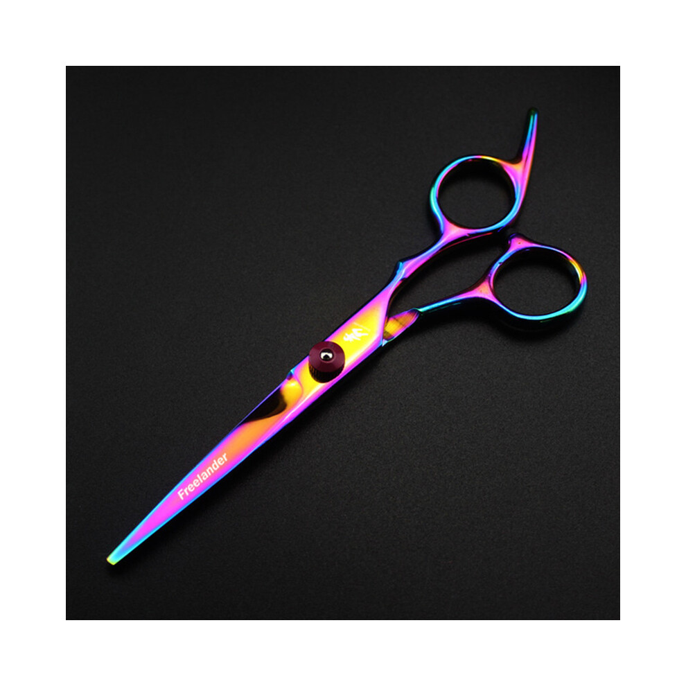 (rainbow cut) 6 inch hair scissors hair thinning cutting shears barber scissors hair clippers
