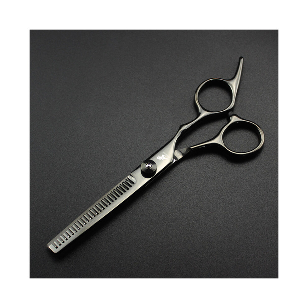 Black ( Thinning) 6 Inch Hair Scissors Hair Thinning Cutting Shears Barber Scissors Hair Clippers Professional