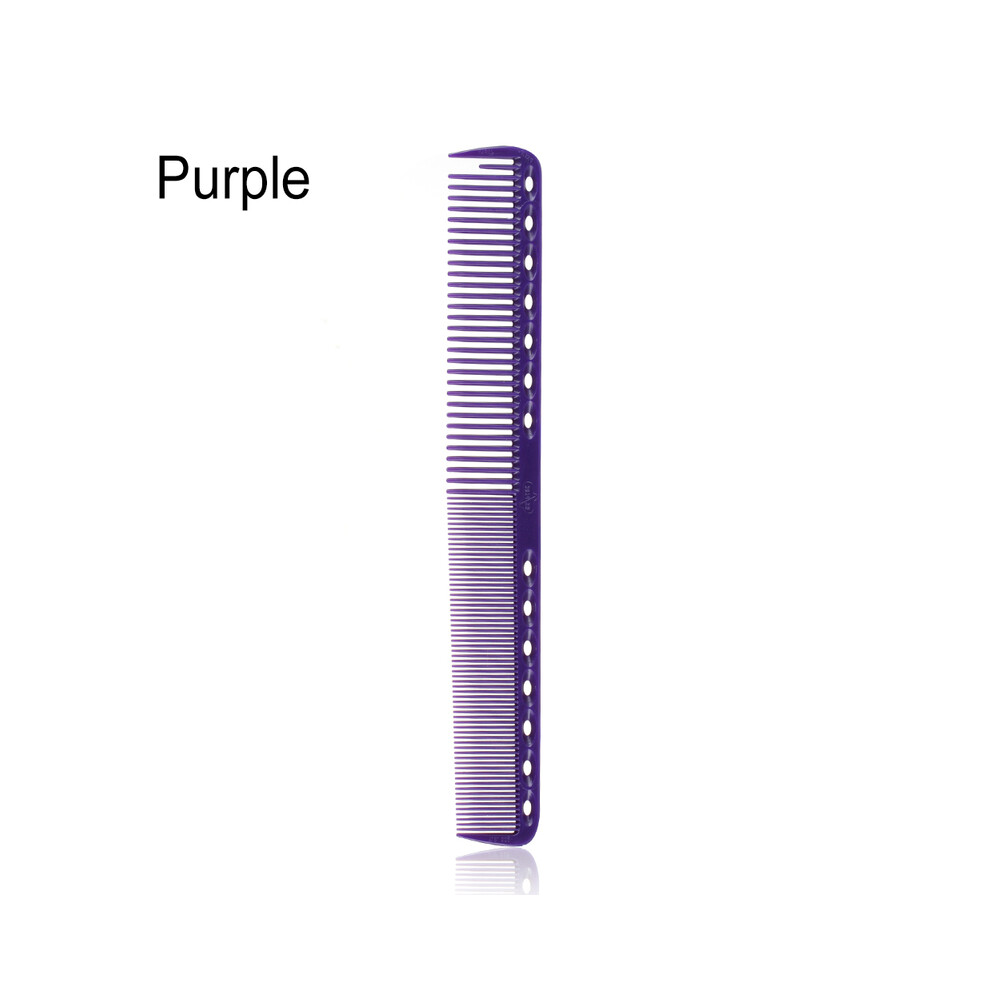 Purple (Purple) 6 Colors Professional Hair Combs Barber Hair Salon Hair Cutting Brush Anti Static Tangle