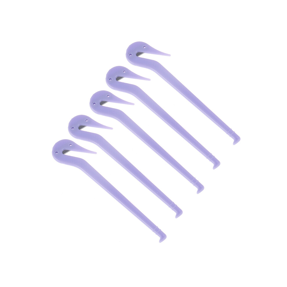 (PP)5 pcs Hair Bands Rubber Band Cutter Disposable Rubber Band Removal Tool Does not damage hair Durable