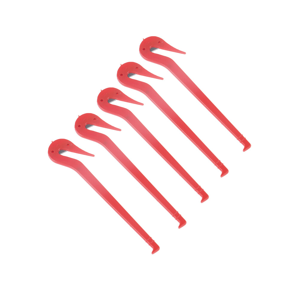 (RD)5 pcs Hair Bands Rubber Band Cutter Disposable Rubber Band Removal Tool Does not damage hair Durable