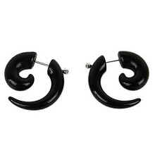 (5 mm, One size) Fashion Earring Stunning Punk Rock Style Unisex Snail Pattern Ear Nail for Salon